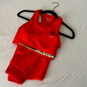 Peloton USA matching set